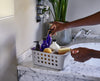 EasyStore™ Ecru Bathroom Storage Basket