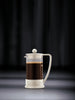 Brazil French Press Coffee Maker 8 Cup, 1L - White