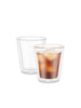 Canteen Double Wall Glass 0.2L (2pc Set)