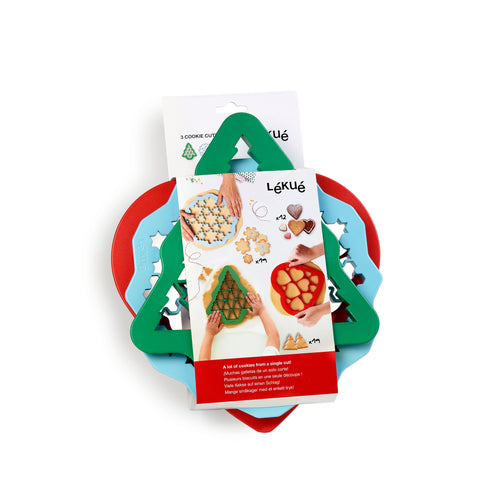 3pc Puzzle Cookie Cutters