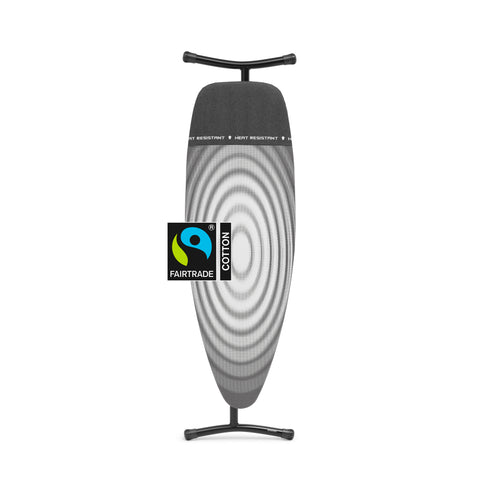 Ironing Board 135x45cm (D) Heat Resistant Iron Parking Zone - Titan Oval