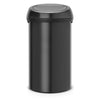 Touch Bin 60 litre - Matt Black