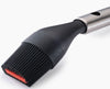 GrillOut™ Black BBQ Silicone Basting Brush with Extending Handle