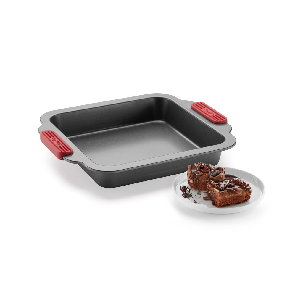 Non-Stick Square Cake Mould - 20cm - Red