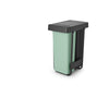 Sort & Go Built-In Waste Bin 2 x 30 litre - Dark Grey and Jade Green