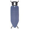 Ironing Board 124x45cm (C) Solid Steam Iron Rest - Denim Blue