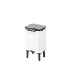 Bo Waste Bin Hi 4 litre - White