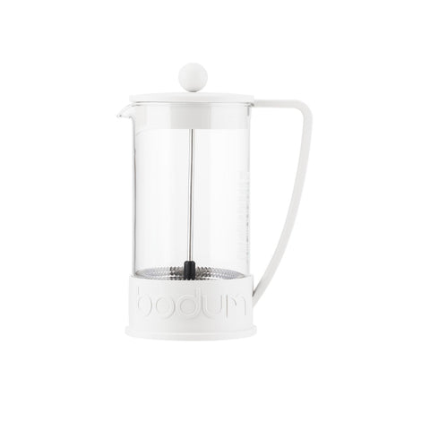 Brazil French Press Coffee Maker 350ml - White