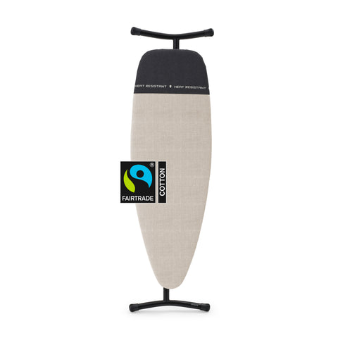 Steam & Ironing Board D, 135x45 cm, Heat Resistant Parking Zone - Denim Grey