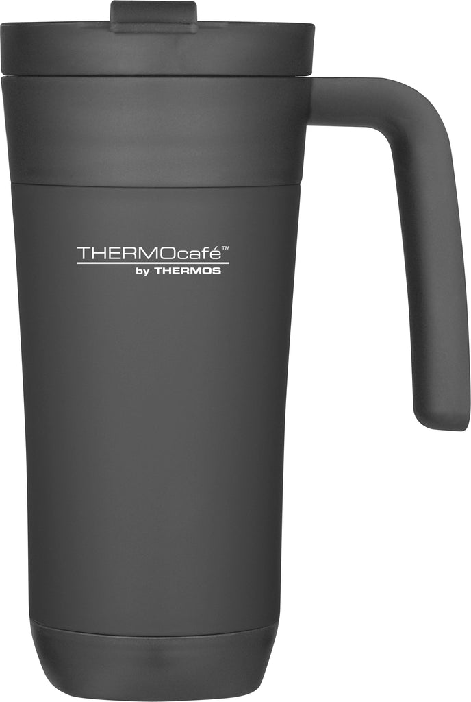 ThermoCafé Flip Lid Travel Mug 425ml Black