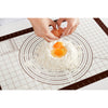 Non-stick Pastry Mat + measures - 60x40c