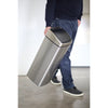 Touch Bin, 25 litre - Matt Steel Fingerprint Proof