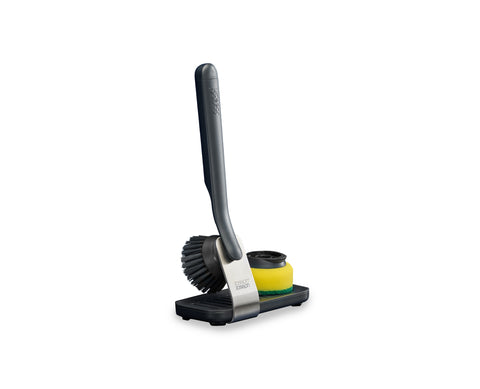 SinkTech™ Washing Up Brush & Sponge Set with Steel Stand