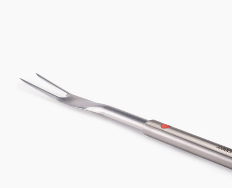 GrillOut™ Stainless-Steel BBQ Fork with Extending Handle