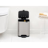Bo Pedal Bin 4 Litre - Matt Steel Fingerprint Proof