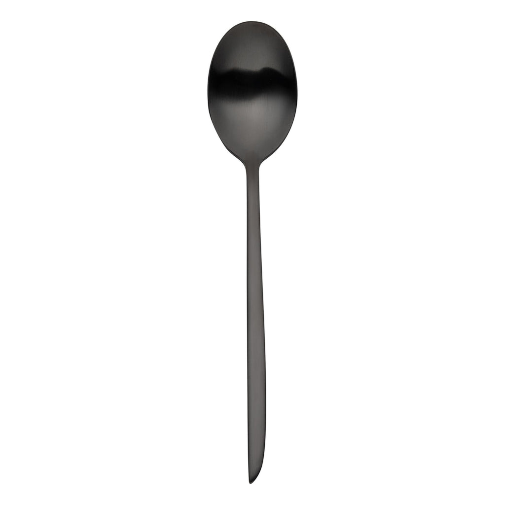 Orca Mat Black Dessert Spoon - Set of 12