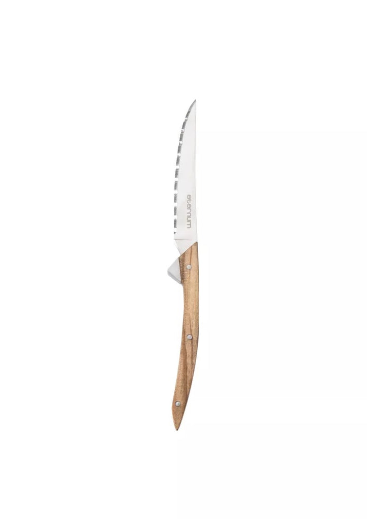 Steak Knife Standing Olive Wood