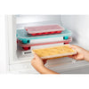 Industrial Ice Cube Tray with Lid - Red