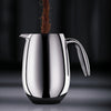 Columbia French Press Coffee Maker, Double Wall, 4 cup, 0.5L Chrome