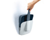 CleanStore Wall-Mounted Dustpan & Brush - Blue