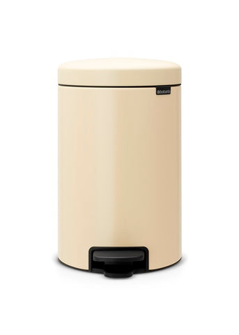 NewIcon Pedal Bin 12 litre Soft Closing Plastic Inner Bucket