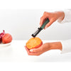 Tasty+ Swivel Food Peeler plus Zester - Fir Green