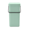 Sort & Go Waste Bin 16 litre - Jade Green