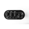 Tasty+ Knife Block with 5 Knives - Dark Grey