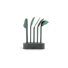 5pc Non-Scratch Cooking Utensils - Grey