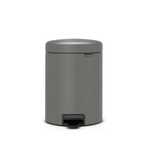 Pedal Bin NewIcon 5 Litre - Mineral Concrete Grey