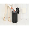 Laundry Bin 60 litre - Matt Black with Dark Grey Lid