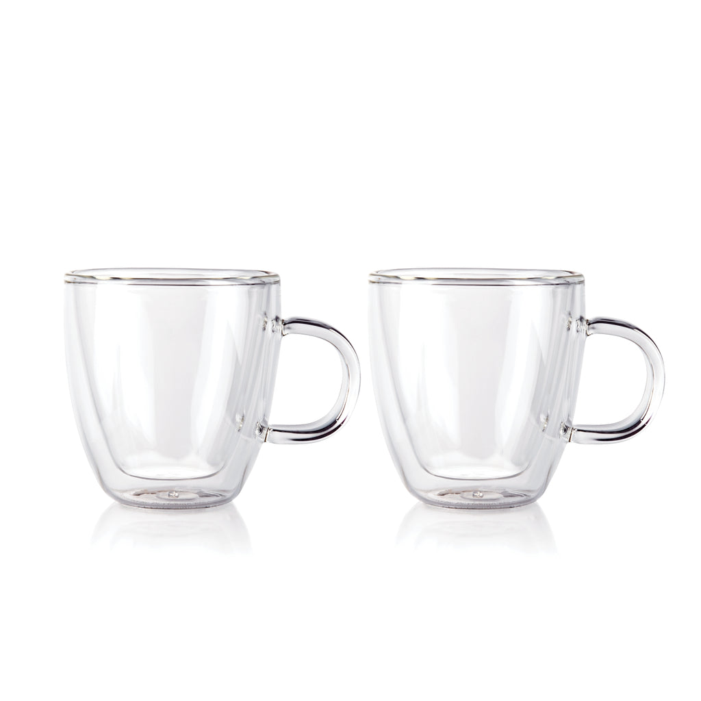 Bistro Double Wall Espresso Mug 0.15L (2pc Set)