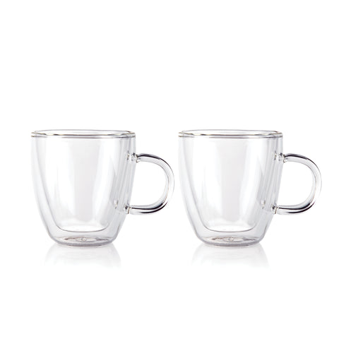 Bistro Double Wall Espresso Mug 0.15L (2pc Set)