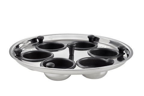 TechnIQ Egg Poacher, 6 bowls