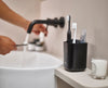 EasyStore™ Matt Black Toothbrush Holder