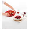 Duo Springform with plate - 23cm - Red