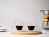 Bistro Double Wall Espresso Mug 0.15L (2pc Set)