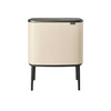 Bo Touch Bin 11 + 23 litre - Soft Beige