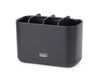 EasyStore™ Matt Black Toothbrush Holder Large