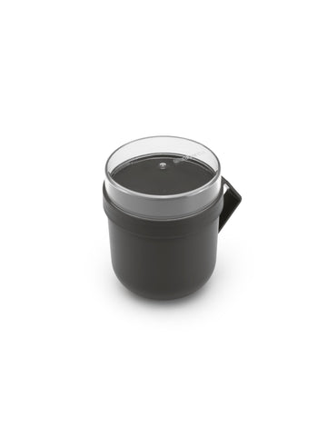 Make & Take Soup Mug, 600ml - Dark Grey