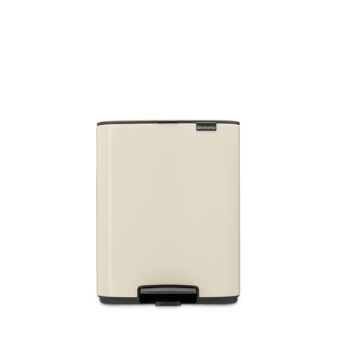 Bo Pedal Bin 12 Litre - Soft Beige