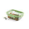 Glass leakproof Container Rect. 1520ml