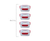Nest™ Lock 4-Pc 1.1L Food Container Set