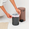 Pedal Bin NewIcon 3 litre - Satin Taupe