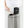 Touch Bin, 25 litre - Matt Steel Fingerprint Proof