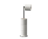 EasyStore™ Luxe 2-in-1 Stainless-Steel Toilet Roll Stand