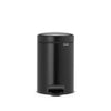 Pedal Bin NewIcon 3 Litre - Matt Black