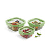 Glass leakproof Container Square - 520ml