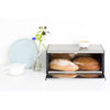 Bread Bin Fall Front Fingerprint Proof Matt Steel