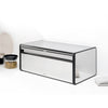 Bread Bin - Fall Front - Brilliant Steel